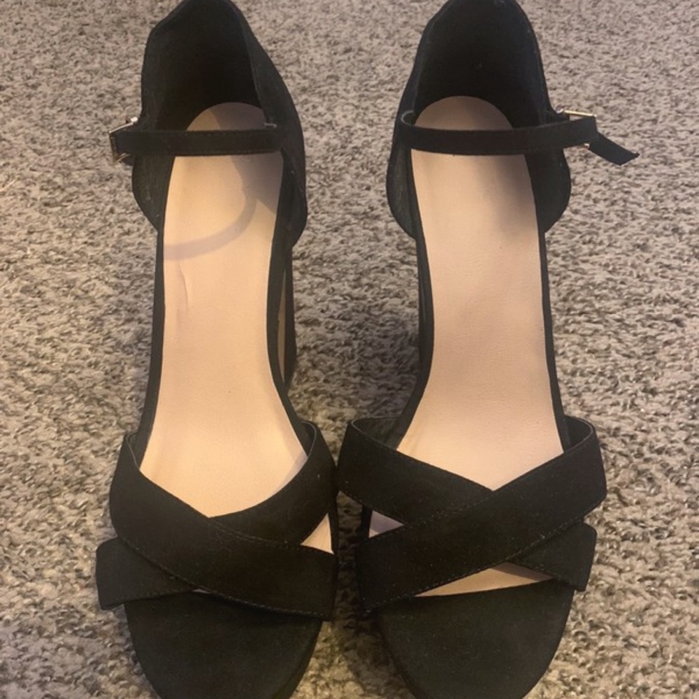Black Platform Heels